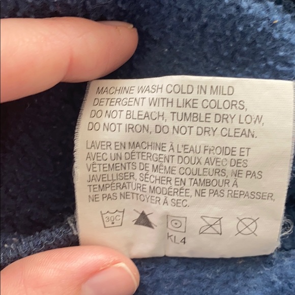 Columbia blue fleece zip up - Picture 5 of 5